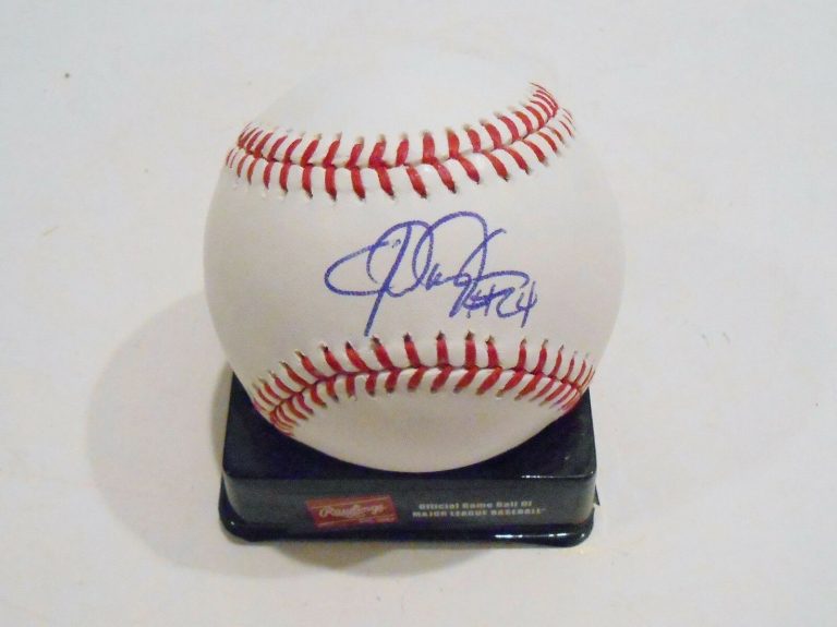 DAZ CAMERON SIGNED OFFICIAL MAJOR LEAGUE BASEBALL W/COA DAZMON  COLLECTIBLE MEMORABILIA
