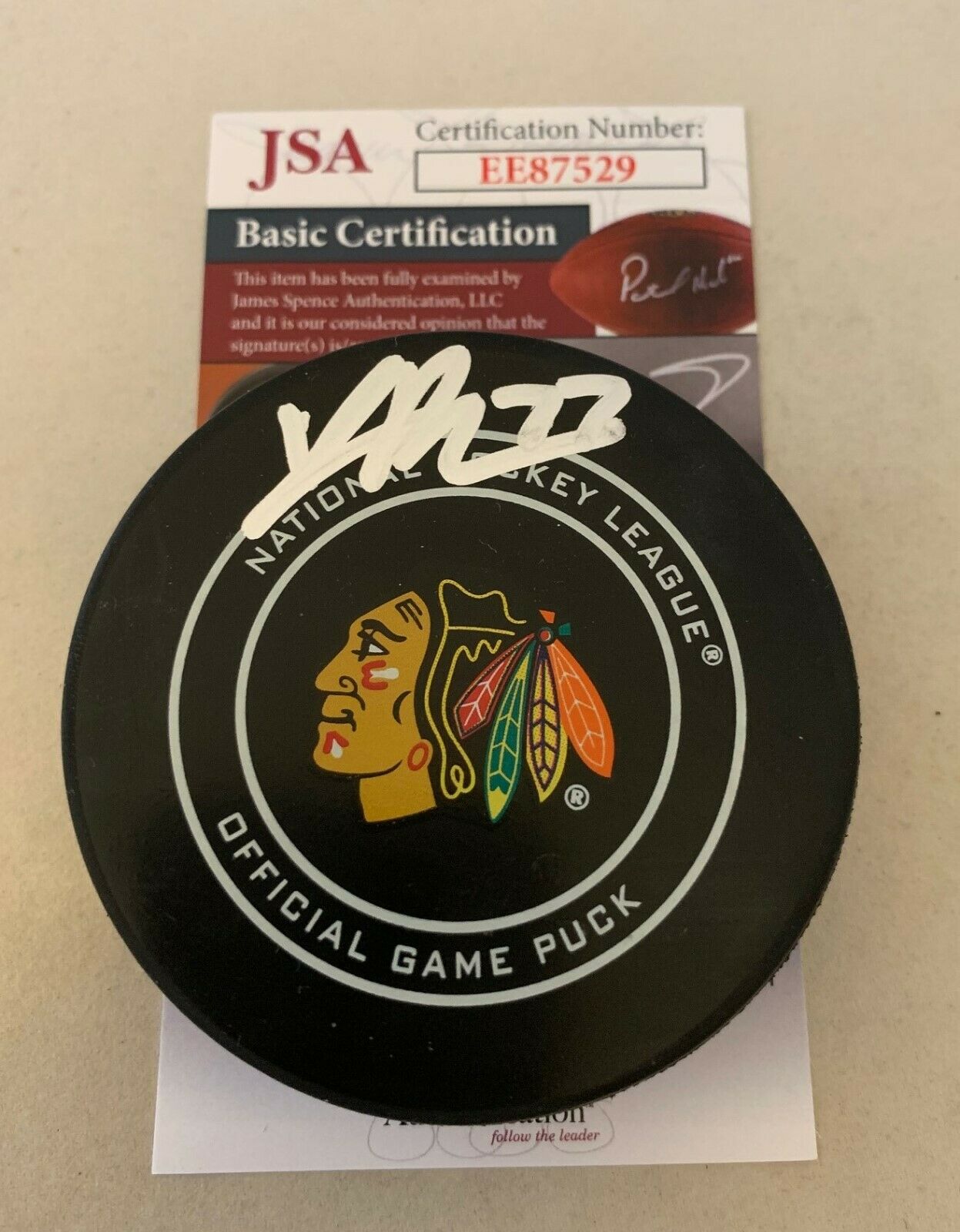 Kirby Dach signed Chicago Blackhawks Official Game Puck autographed ...