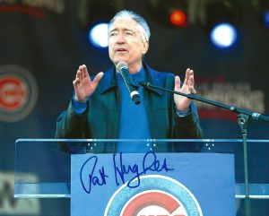 PAT HUGHES SIGNED CHICAGO CUBS 8×10 PHOTO AUTOGRAPHED  COLLECTIBLE MEMORABILIA