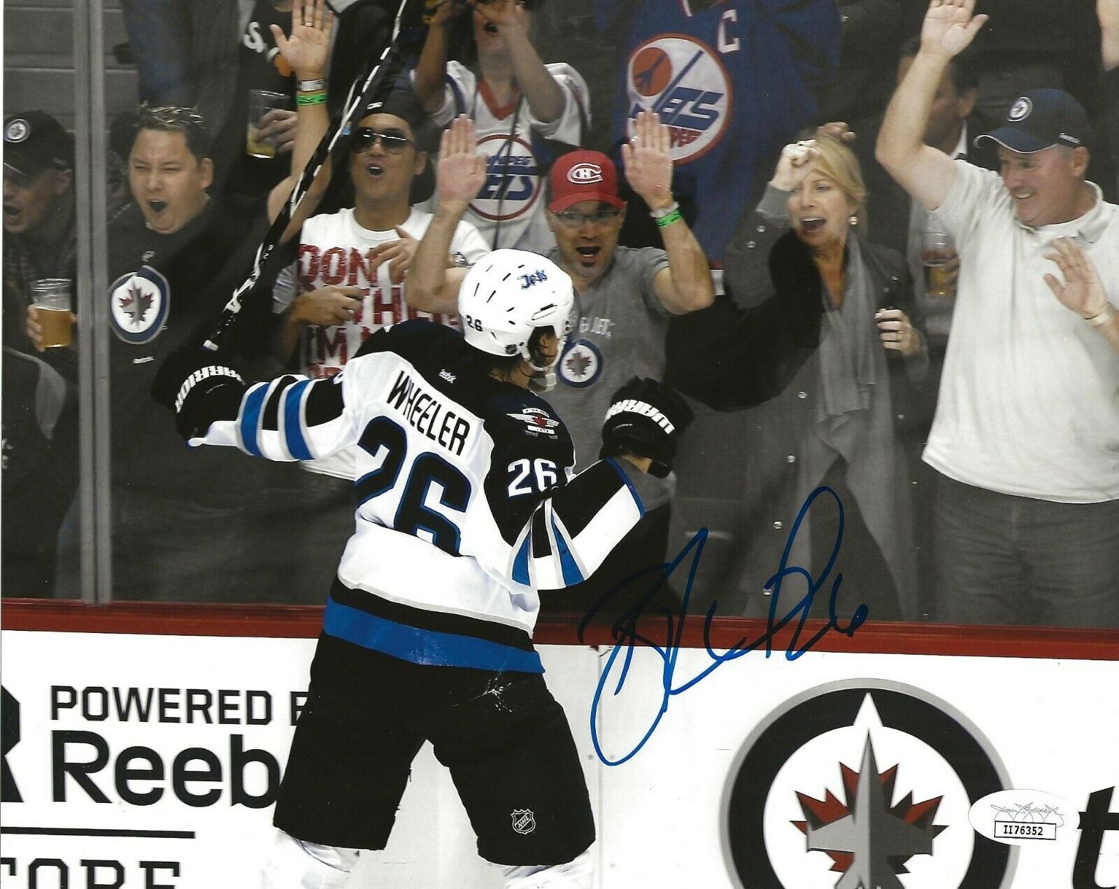 Blake Wheeler Signed Winnipeg Jets 8x10 Photo Autographed Jsa Collectible Memorabilia Autographia