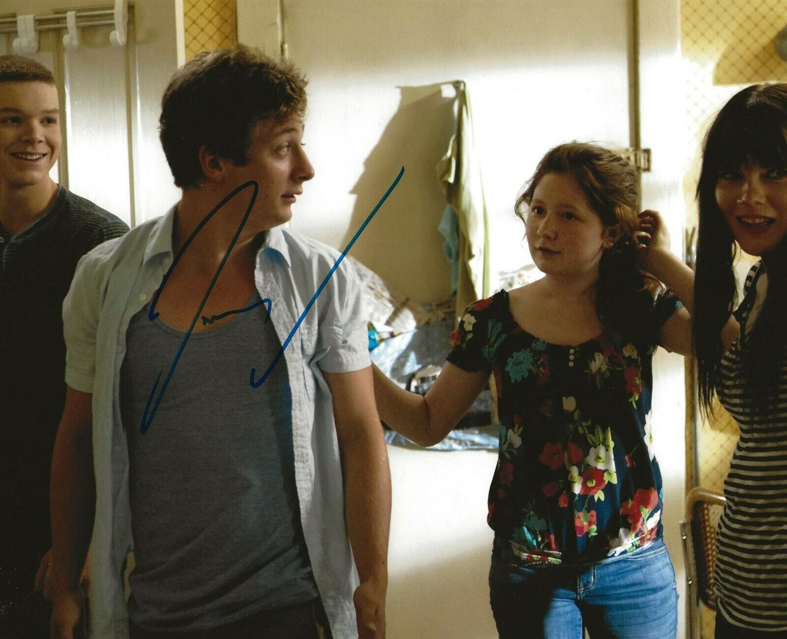 Jeremy Allen White signed Shameless 8x10 photo autographed Lip