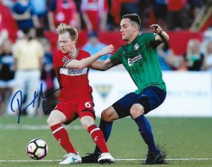 DAX MCCARTY SIGNED CHICAGO FIRE MLS SOCCER 8×10 PHOTO AUTOGRAPHED 4  COLLECTIBLE MEMORABILIA
