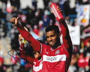 JOHAN KAPPELHOF SIGNED CHICAGO FIRE MLS SOCCER 8×10 PHOTO AUTOGRAPHED 3  COLLECTIBLE MEMORABILIA