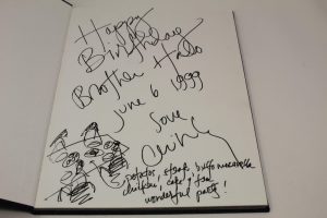 DALE CHIHULY SIGNED AUTOGRAPH “ATLANTIS” BOOK – GREAT CONTENT W/ AWESOME SKETCH!  COLLECTIBLE MEMORABILIA