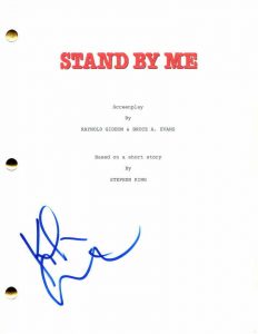 KIEFER SUTHERLAND SIGNED AUTOGRAPH STAND BY ME FULL MOVIE SCRIPT – JACK BAUER 24  COLLECTIBLE MEMORABILIA