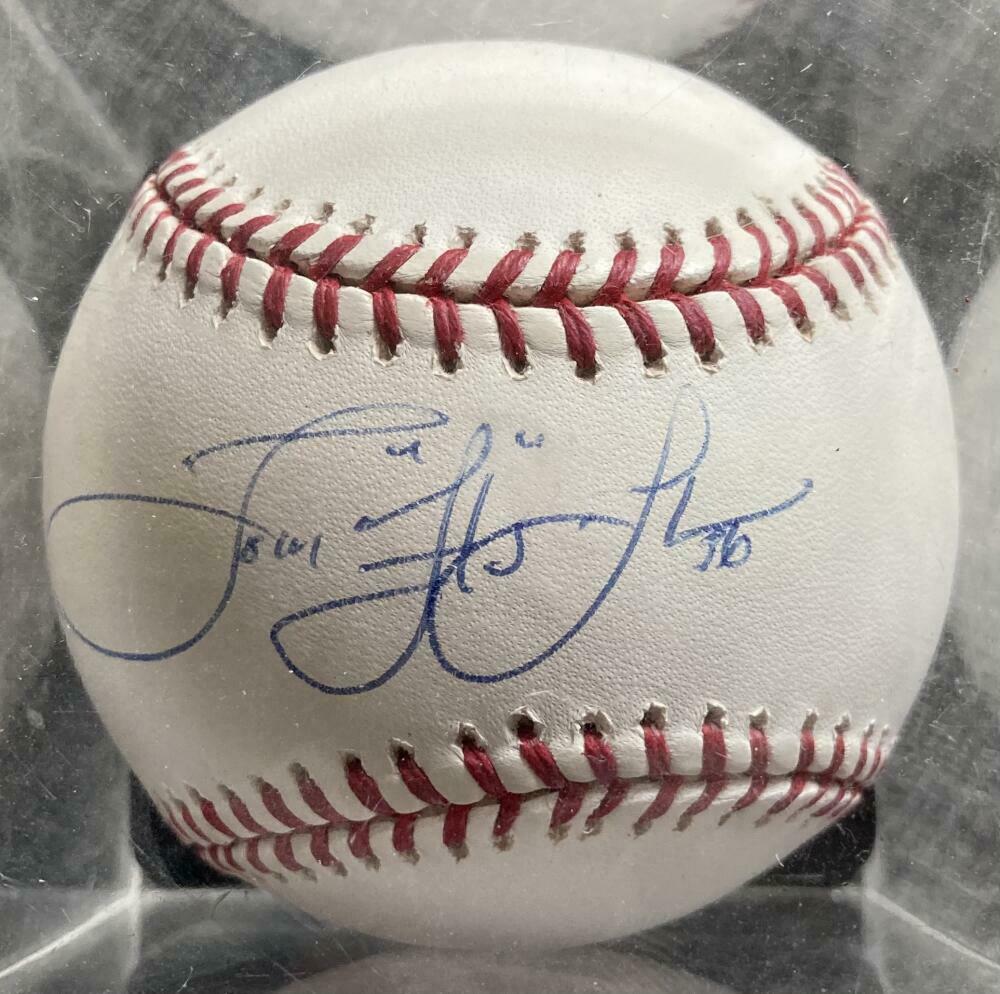 TOM FLASH GORDON SIGNED AUTOGRAPH OFFICIAL OMLB BASEBALL - VERY RARE ...