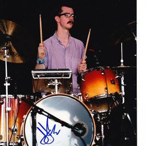 WILD NOTHING JEREMIAH JOHNSON SIGNED DRUMMING 8X10 Collectible Memorabilia