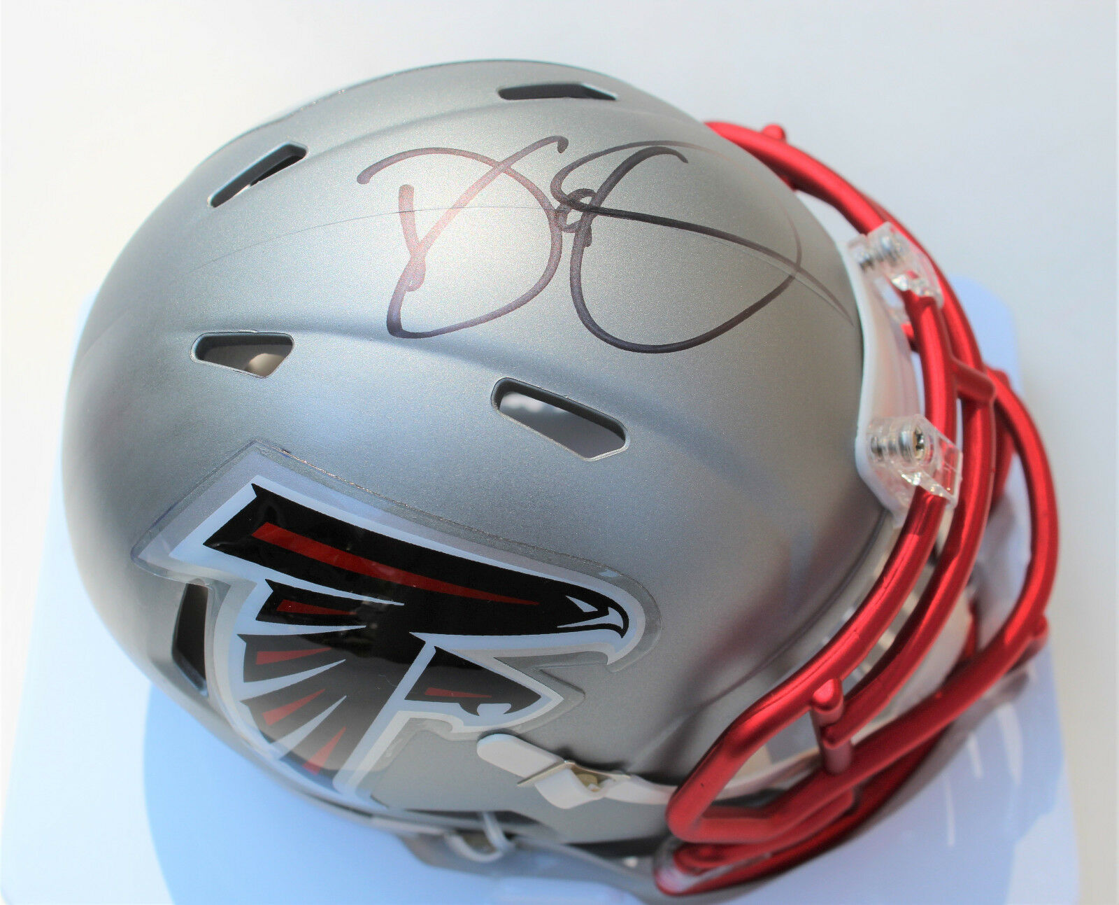 Kyle Pitts Atlanta Falcons Autographed Riddell Flash Alternate Speed Authentic  Helmet with ''Dirty Bird'' Inscription