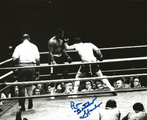 RON STANDER THE BLUFFS BUTCHER SIGNED BOXING 8×10 PHOTO AUTOGRAPHED 2  COLLECTIBLE MEMORABILIA