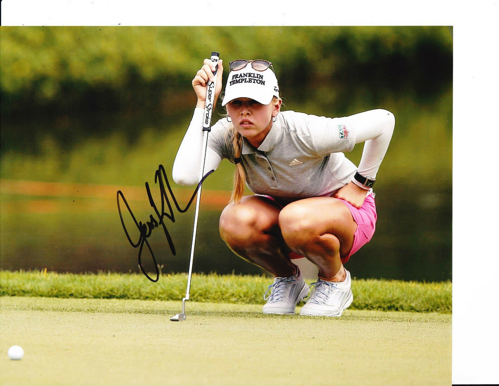 LPGA SUPERSTAR JESSICA KORDA SIGNED PUTTING 8X10 Collectible ...