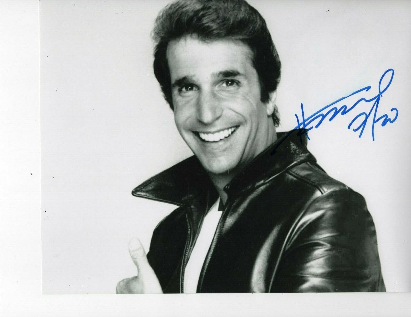 HENRY WINKLER SIGNED 8X10 HAPPY DAYS THE FONZ Collectible Memorabilia ...