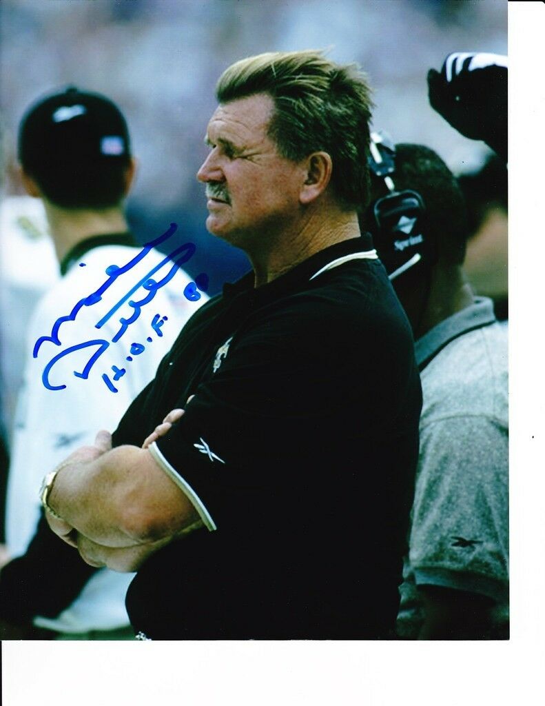 NEW ORLEANS SAINTS MIKE DITKA SIGNED 8X10 Collectible Memorabilia ...