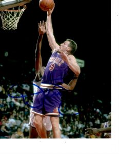 DAN MAJERLE PHOENIX SUNS SIGNED DUNK 8X10  COLLECTIBLE MEMORABILIA