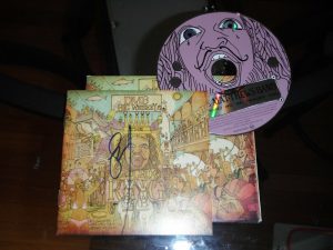 DAVE MATTHEWS BAND STEFAN LESSARD SIGNED BIG WHISKEY AND THE GOOGRUK CD COVER  COLLECTIBLE MEMORABILIA