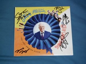 STEVE MARTIN + THE STEEP CANYON RANGERS SIGNED LONG AWAITED ALBUM CD COVER 4C  COLLECTIBLE MEMORABILIA