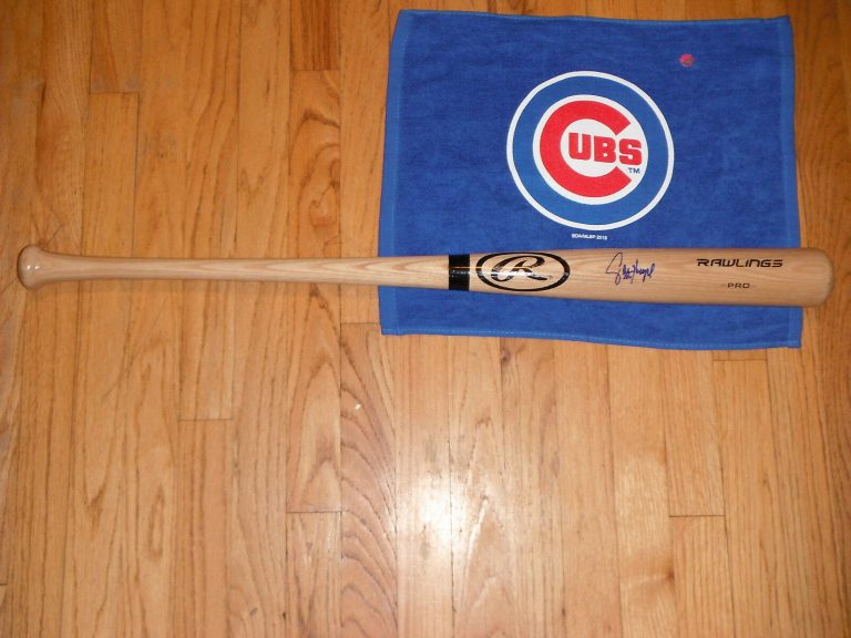 CHICAGO CUBS JASON HEYWARD SIGNED BIG STICK BAT  COLLECTIBLE MEMORABILIA