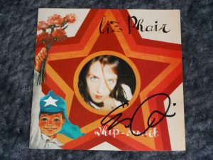 LIZ PHAIR SIGNED WHIP SMART CD COVER WITH CD INCLUDED  COLLECTIBLE MEMORABILIA