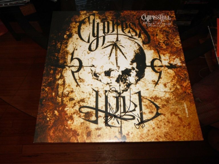 CYPRESS HILL B REAL SIGNED BLACK SUNDAY REMIXES VINYL ALBUM  COLLECTIBLE MEMORABILIA