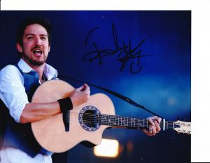 FRANK TURNER SIGNED PLAYING GUITAR 8X10  COLLECTIBLE MEMORABILIA