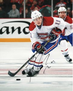 MONTREAL CANADIENS BRENDAN GALLAGHER SIGNED 8X10  COLLECTIBLE MEMORABILIA