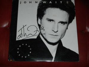 JOHN WAITE SIGNED ROVERS RETURN VINYL ALBUM  COLLECTIBLE MEMORABILIA