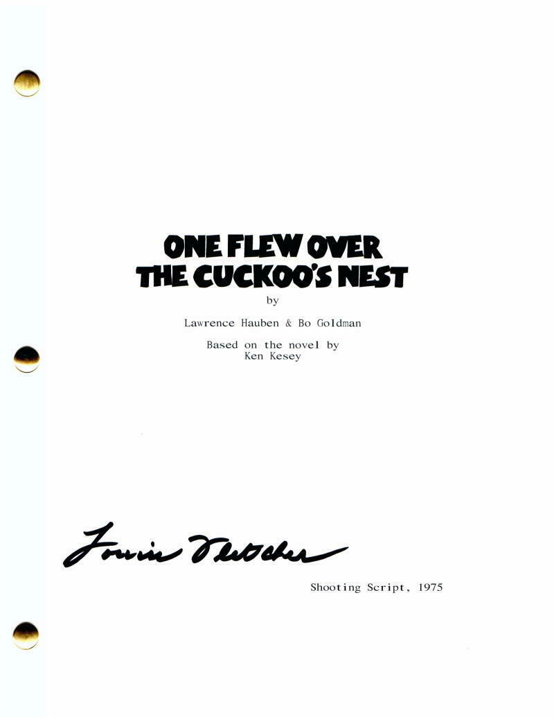 LOUISE FLETCHER SIGNED AUTOGRAPH ONE FLEW OVER THE CUCKOO'S NEST MOVIE