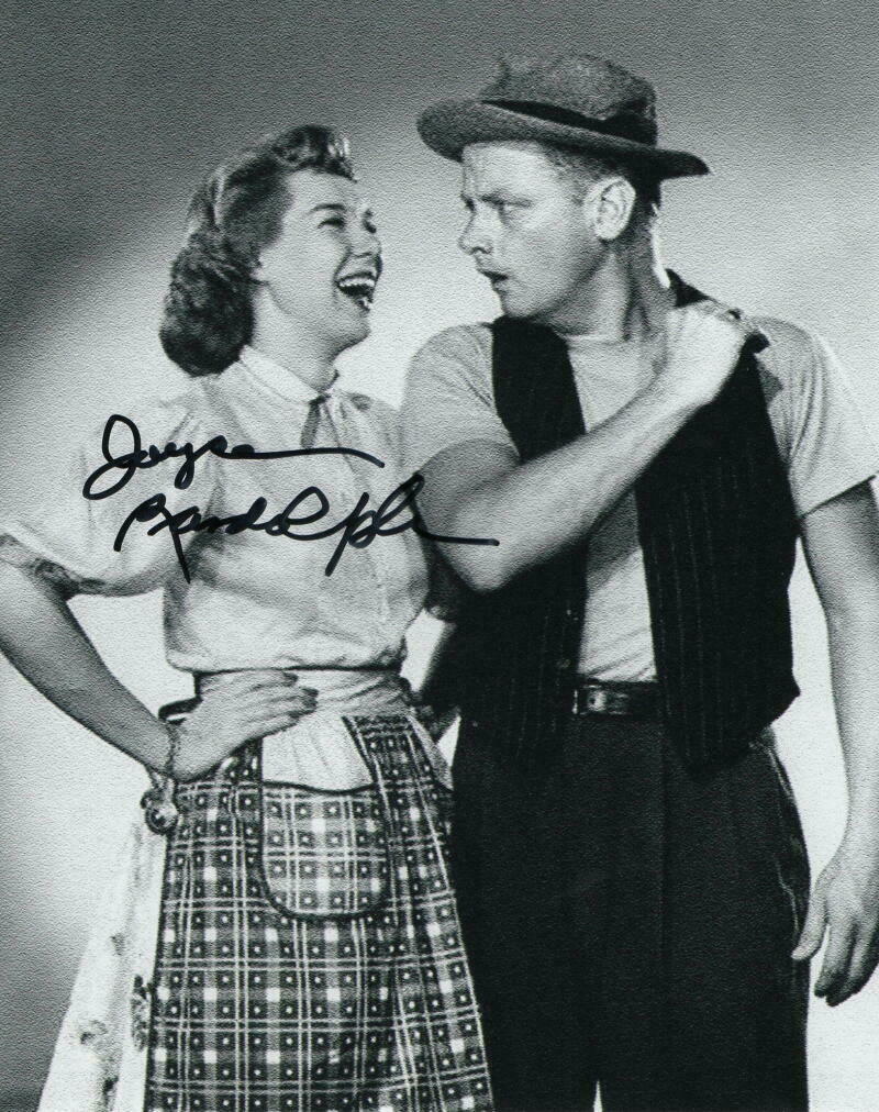 JOYCE RANDOLPH SIGNED AUTOGRAPH 8X10 PHOTO - THE HONEYMOONERS TRIXIE ...