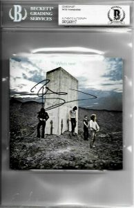 PETE TOWNSHEND AUTOGRAPHED SIGNED THE WHO CD COVER BECKETT AUTHENTICATED SLABBED  COLLECTIBLE MEMORABILIA