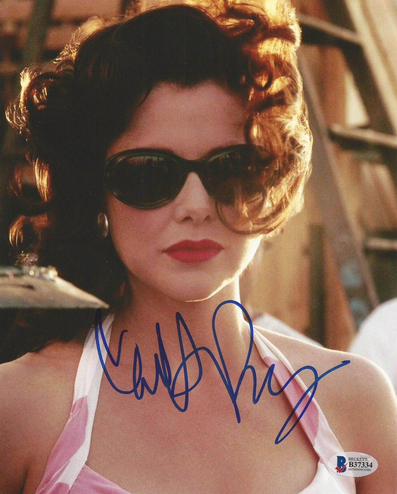 Annette Bening Autographed Signed Bugsy Hot And Sexy Bas Coa 8x10 Photo Collectible Memorabilia 6945