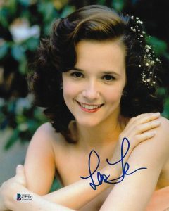 LEA THOMPSON AUTOGRAPHED SIGNED BACK TO THE FUTURE BAS COA 8X10 PHOTO  COLLECTIBLE MEMORABILIA