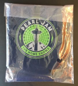 PEARL JAM OFFICIAL 2018 SEATTLE THE HOME SHOWS SAFECO FIELD CONCERT DRINK COOZIE  COLLECTIBLE MEMORABILIA