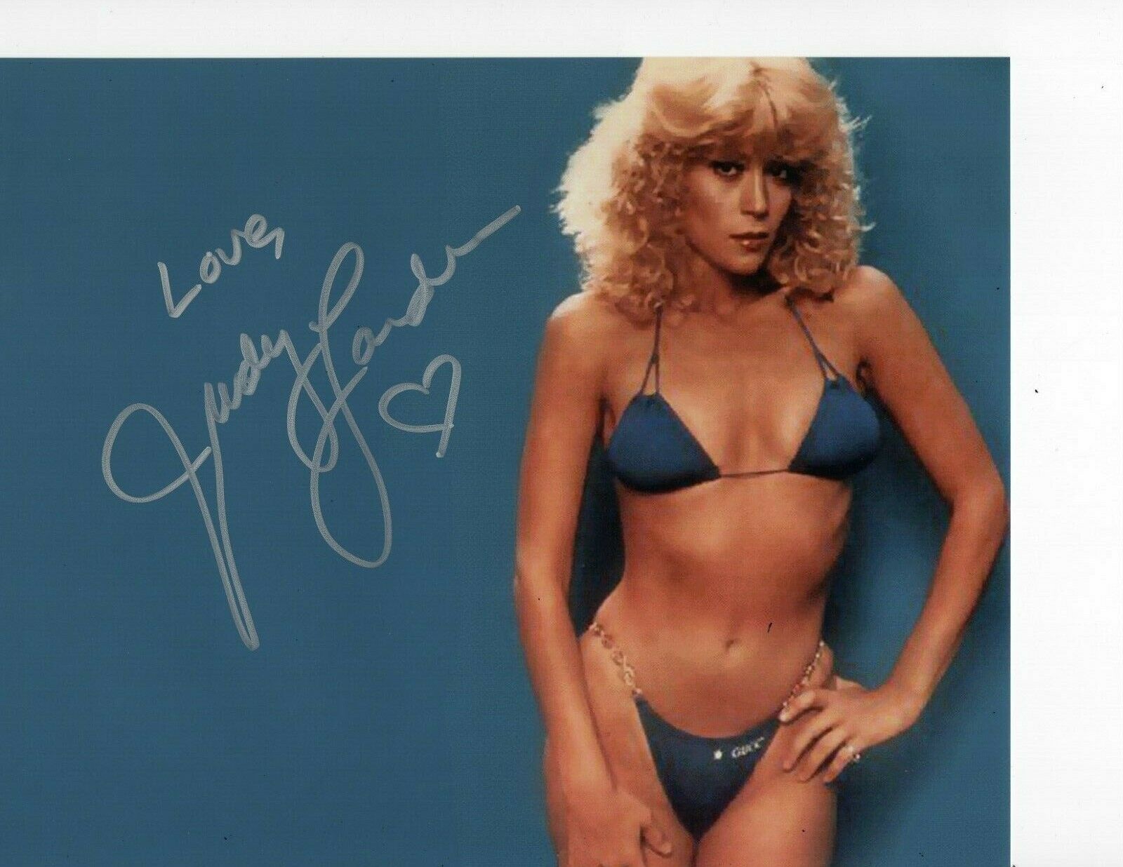 Judy Landers Signed The Love Boat X Super Sexy Bikini Collectible Memorabilia Autographia