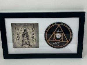 PUSCIFER SIGNED EXISTENTIAL RECKONING FRAMED CD AUTOGRAPH AUTO MAYNARD KEENAN +2  COLLECTIBLE MEMORABILIA