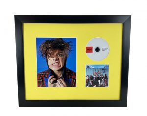YUNGBLUD AUTOGRAPHED SIGNED 16×20 FRAMED DISPLAY WEIRD! ACOA  COLLECTIBLE MEMORABILIA