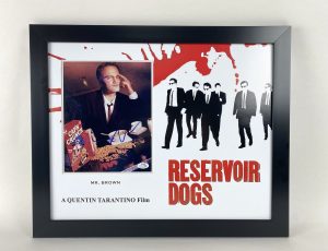 RESERVOIR DOGS QUENTIN TARANTINO AUTOGRAPHED SIGNED 16×20 FRAME DISPLAY ACOA  COLLECTIBLE MEMORABILIA