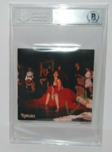 CAMILA CABELLO SIGNED (ROMANCE) CD COVER BECKETT ENCAPSULATED BAS 00012549360  COLLECTIBLE MEMORABILIA