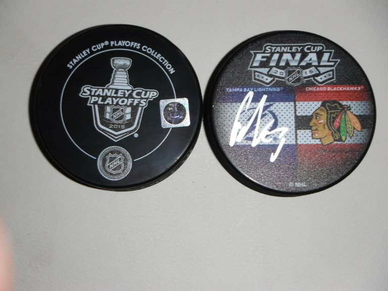 TAMPA BAY LIGHTNING ONDREJ PALAT SIGNED 2015 STANLEY CUP PUCK CC  COLLECTIBLE MEMORABILIA