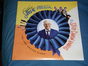 STEVE MARTIN AND THE STEEP CANYON RANGERS SIGNED THE LONG AWAITED ALBUM VINYL 3B  COLLECTIBLE MEMORABILIA