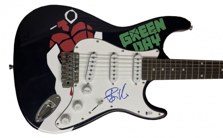 Billie Joe Armstrong Signed Green Day Warning Vinyl Record PSA COA AH46554