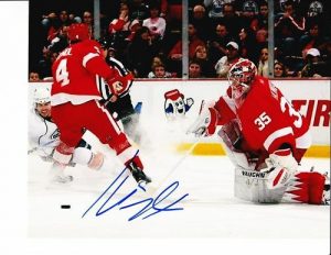DETROIT RED WINGS JAKUB KINDL SIGNED WORKING 8X10  COLLECTIBLE MEMORABILIA