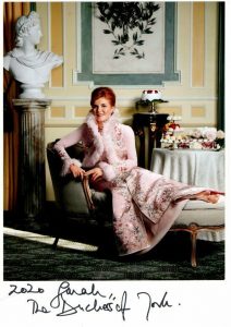 SARAH DUCHESS OF YORK SIGNED AUTOGRAPHED PHOTO  COLLECTIBLE MEMORABILIA