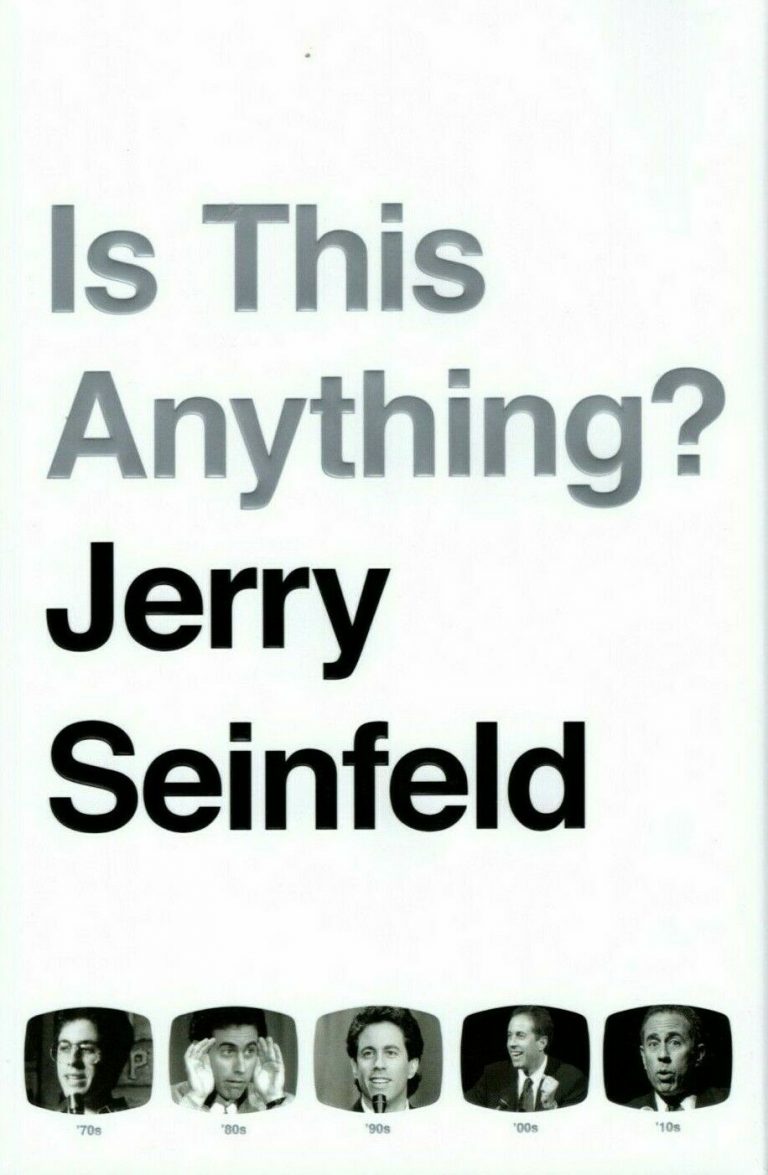 JERRY SEINFELD SIGNED AUTOGRAPHED 1ST EDITION BOOK  COLLECTIBLE MEMORABILIA