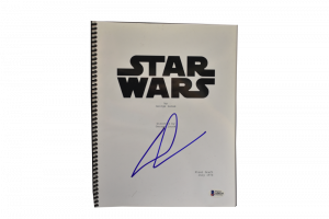 GEORGE LUCAS SIGNED SIGNED STAR WARS A NEW HOPE FULL SCRIPT AUTOGRAPH BECKETT E  COLLECTIBLE MEMORABILIA