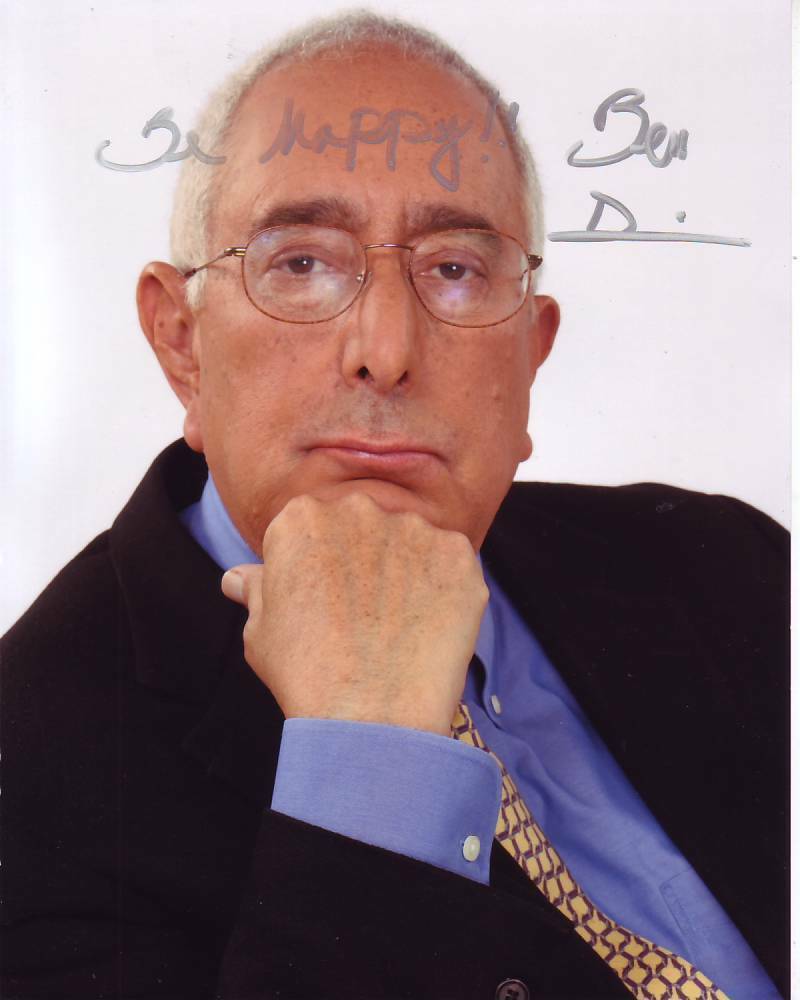 BEN STEIN Signed Photo w/ Hologram COA Collectible Memorabilia ...