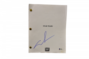 GEORGE LUCAS SIGNED SIGNED STAR WARS A NEW HOPE FULL SCRIPT AUTOGRAPH BECKETT A  COLLECTIBLE MEMORABILIA