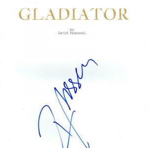 RUSSELL CROWE SIGNED GLADIATOR FULL SCRIPT AUTHENTIC AUTOGRAPH BECKETT COA Collectible Memorabilia