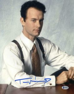 TOM HANKS SIGNED 11X14 PHOTO PHILADELPHIA AUTHENTIC AUTOGRAPH BECKETT COA  COLLECTIBLE MEMORABILIA