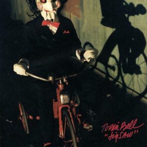 TOBIN BELL SAW JIGSAW SIGNED 11X14 PHOTO AUTHENTIC AUTOGRAPH PROOF BECKETT COA H Collectible Memorabilia