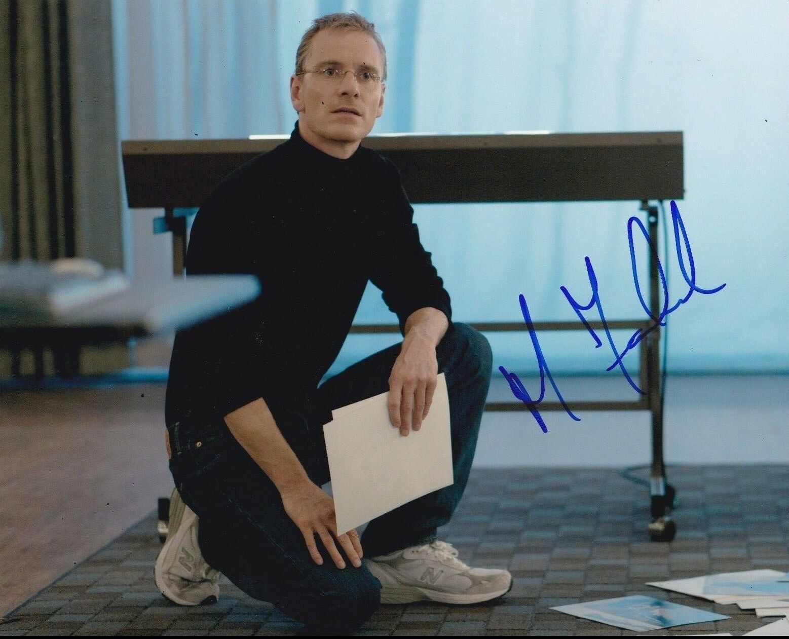 Michael Fassbender Signed 8x10 Photo Steve Jobs Autograph X Men Apocalypse Coa Collectible 