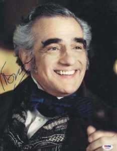 MARTIN SCORSESE SIGNED 11X14 PHOTO GANGS OF NEW YORK AUTHENTIC AUTOGRAPH PSA  COLLECTIBLE MEMORABILIA